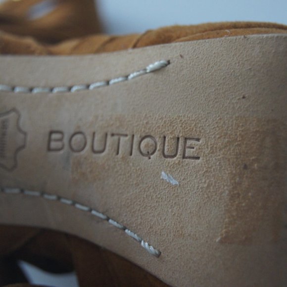 Boutique 9 Btrashelle Genuine Leather Heel Bootie Date Wedding Party Birthday 7 - Picture 7 of 9